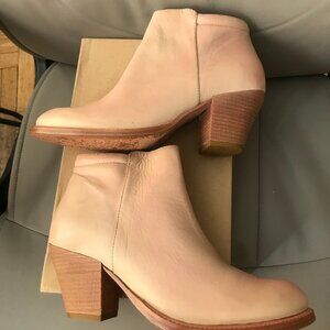 $350 KSUBI GENUINE LEATHER "BENISA" ANKLE BOOTIES